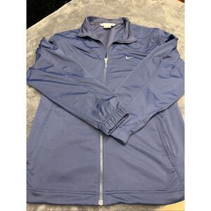 Nike Therma Fit Blue zip-up jacket in men’s large!
